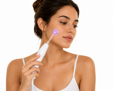 4-in-1 High Frequency Facial Wand Machine Skin Care Glass Electrodes LZ-006A Kit picture