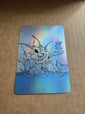 Vaporeon Abrooks x Poke Parody Limited Character Card Aaron Brooks /70 LE HOLO picture