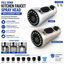 Spray Head Pull Down Kitchen Faucet Replacement Part American Standard 2 Colors picture