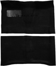 ACC BLACK 64-67 CHEVELLE LEMANS SKYLARK CUTLASS 2DR AUTO LOOP MOLDED CARPET RUG picture