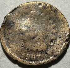 1867 Indian Head cent  2 picture