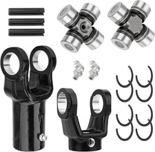 JAVIK Front Prop Shaft Yoke & U-Joint (2 Side) for Polaris RZR 570 800 900 1000 picture
