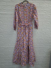 New Boden Alba Tiered Long Sleeve Button Up Dress Size 8R picture