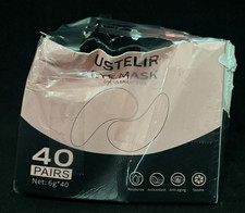 USTELIR Under Eye Patches 40 Pairs 24K Gold, Rose, Aloe Vera & Hyaluronic Acid picture