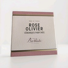 Anthropologie Bastide Rose Olivier Scented Ceramic Stone Boxed Gift 🎁 France  picture