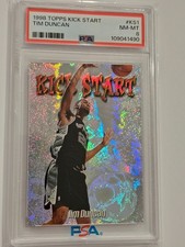 1998-99 Topps - Kick Start Tim Duncan #KS1 🔥  rare holographic picture