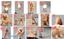 1/64 1/43 1/87 1/72 Beauty Girl Man Scene Miniatures Figures For Cars Vehicles picture
