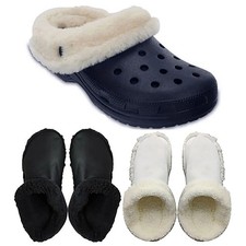 Winter Fleece Liners for Crocs – Warm Removable Insoles for Men & Women picture