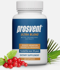 Prosvent Ultra Prostate Support with Cranberry, 60 Capsules picture