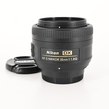 Nikon Nikkor AF-S 35mm f1.8 G DX ASPH Lens AFS #813 picture
