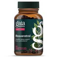 Gaia Herbs Resveratrol Beauty & Radiance Antioxidant 50 Vegan Capsules picture