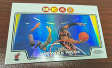 Topps 2008-09 Topps Chrome Dwyane Wade #100 Refractor NBA Miami Heat picture