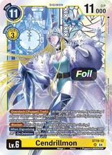Cendrillmon ST19-12 SR Super Rare FOIL Digimon TCG Card NM picture