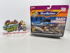1990 Galoob Micro Machines Classy Chromers 6400 Collection #5 Diecast SEALED NEW picture
