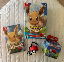 Pokémon Let's Go Eevee for Nintendo Switch w/ Pokéball Plus No Mew (Tested) picture