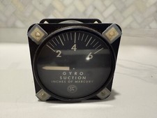 Airborne Manufacturing Company Vacuum Gauge Model 1G3-4 Freshly Overhauled  picture