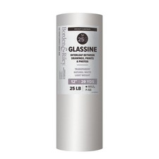 Borden & Riley #25G Glassine Paper Roll, 25 lb., 12