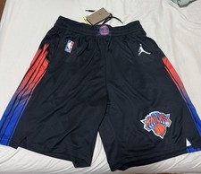 New York Knicks NBA Basketball Shorts Size Large picture