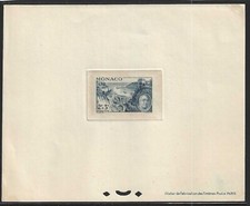 Monaco, 1946, Scott #B93, Franklin D. Roosevelt, Large Die Proof picture