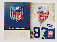 2010 Donruss Elite #29 Rob Gronkowski RC NFL SHIELD /999 PATRIOTS  picture