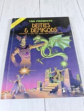 Advanced Dungeons & Dragons Deities Demigods 128 Page EUC HC Book NO Cthulu AD&D picture