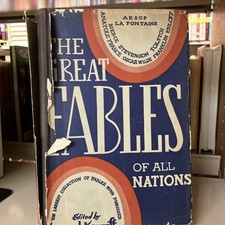 Vintage 1933 Great Fables of All Nations Manuel Komroff HC w/ Dust Jacket picture