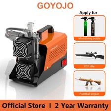 GOYOJO PCP Air Compressor 4500Psi Oil-Free Water-Free Dual Power Mini Pump AC-2 picture