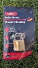 ABUS 85/30 PADLOCK 12x LOT BRAND NEW MADE IN GERMANY SOLID BRASS picture