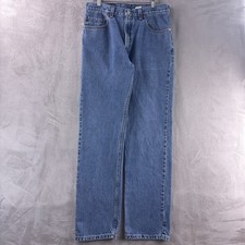 Vintage Levi’s 505 Jeans Mens Size 34x32 Blue Denim USA Made 90s Classic picture