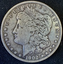 1902-O MORGAN SILVER DOLLAR NEW ORLEANS MINT 90% SILVER BETTER DATE COIN picture