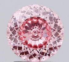 3.50 CT Natural Pink Diamond Portuguese Round Cut VVS1 D Color IDGL Certified Q3 picture