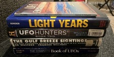 UFO book Collection Lot 8 Aliens Saucers Meier UAP Gulf Breeze Encounters  picture