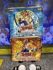 2002-2003 Yu-Gi-Oh Legend Blue Eyes & Pharaonic Guardian Booster Box Lot EMPTY picture