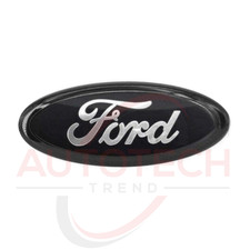 BLACK 2005-2014 Ford F150 FRONT GRILLE/ TAILGATE 9 inch Oval Emblem 1PC picture