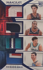 🔥2024-25 Immaculate🔥/10 💎 Risacher Sarr Topic Salaun Quad Jersey RC #7/10 🏀 picture