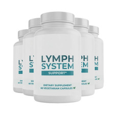 5-Pack Lymph System Support Capsules, Supports Healthy Lymph System-300 Capsule picture