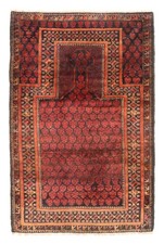 Vintage Traditional Hand-Knotted Area Rug 3'0