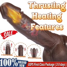 4IN1-Telescopic-Thrusting-Heating-Vibrator-Dildo-for-Women-Massage-Toy-Lubricant picture