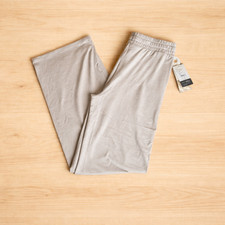 NWT Vuori Women's Halo Essential Wideleg Pant, Ecru Heather Color, Regular, New picture