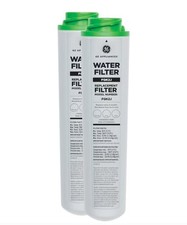 2 PACK GE FQK2J Under Sink Dual Flow Drinking Replacement Water Filter NIB picture