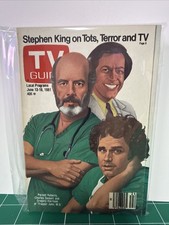 VINTANGE TV GUIDE MAGAZINE JUNE 13-19 1981 CAST TRAPPER JOHN M.D. PAINTED COVER picture