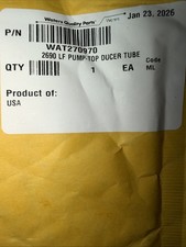 Waters Quality Parts WAT270970 LF Pump-top Ducer Tube 2690 picture