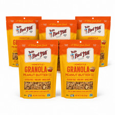 Bob’s Red Mill Peanut Butter Granola 11 oz Gluten Free Non-GMO 5 Pack picture