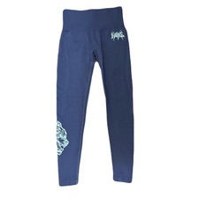 Darc Sport women's SHE purple wolves skinny fit  compression leggings size small picture
