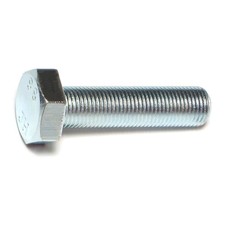 M10-1.0 x 40mm Zinc Plated Class 8.8 Steel Extra Fine Thread Hex Cap Screws picture