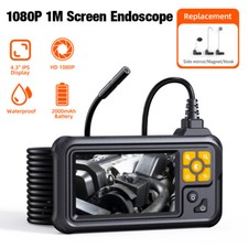 1M 1080P HD Waterproof Industrial Endoscope Inspection Camera With LCD Screen picture