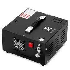 TUXING 4500 PSI High Pressure PCP Air Compressor 300 Bar Auto Stop 110V 12V DC picture