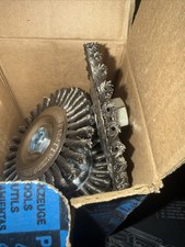 Qty 10 Pferd Advance Stringer Bead 4” Wire Wheel CS .020 Wire picture