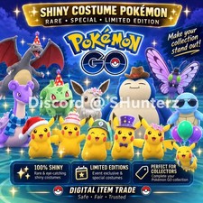 ✨ Pokémon GO Rare Shiny Costume Trades 🌟 picture