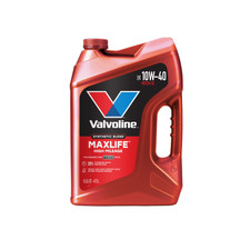 MaxLife High Mileage 10W-40 Synthetic Blend Motor Oil Engine Cleanliness 5 Quart picture